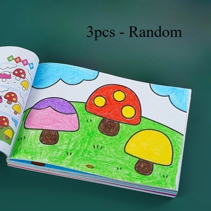 Chinese Kids Coloring Book - Entry Level Drawing & Painting Doodle