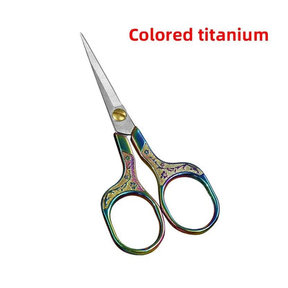Stainless Steel Retro Embroidery Scissors Professional Tailor Shears