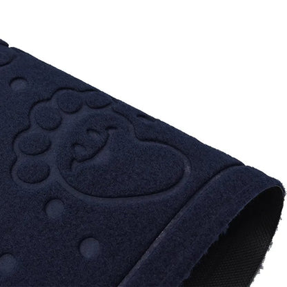 Personalized Non-Slip Rubber Door Mat - Waterproof Welcome Mat
