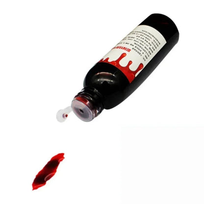 Ultra-Realistic Edible Fake Blood 4oz - Halloween SFX Makeup