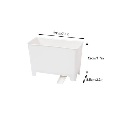 Sink Drain Garbage Bin Filter - Kitchen Residue Storage Rack