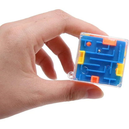 3D Maze Magic Cube Transparent 6-Sided Speed Puzzle Ball Stress Relief