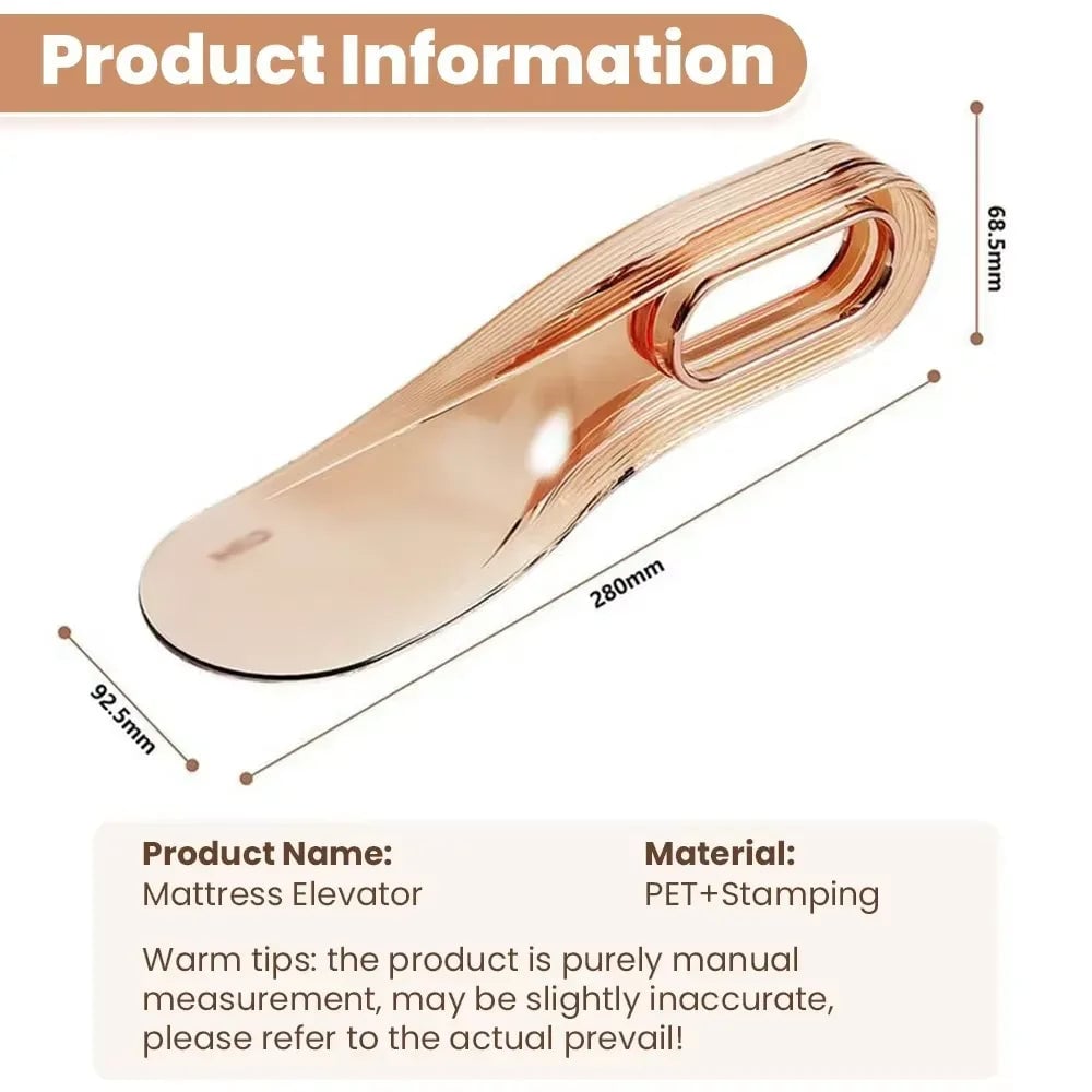 Ergonomic Mattress Lifter Wedge Tool - Portable Bed Lifting Aid
