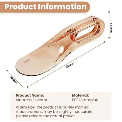 Ergonomic Mattress Lifter Wedge Tool - Portable Bed Lifting Aid