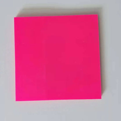 50 PET Transparent Waterproof Sticky Notes - Creative School Office