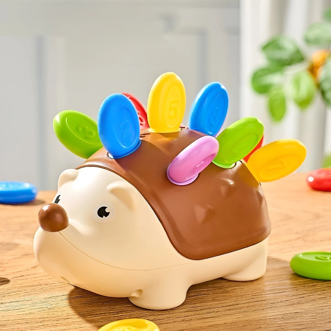 Hedgehog Number Matching Puzzle - Educational Assembly Learning Toy