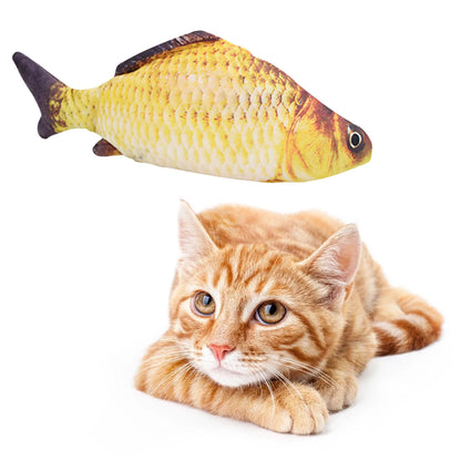 USB Rechargeable Interactive Fish Cat Toy - Realistic Floppy Motion