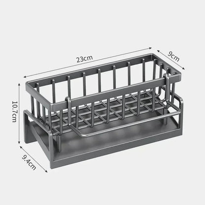 Multifunctional Kitchen Sink Organizer Rack - Sponge Drainer Shelf