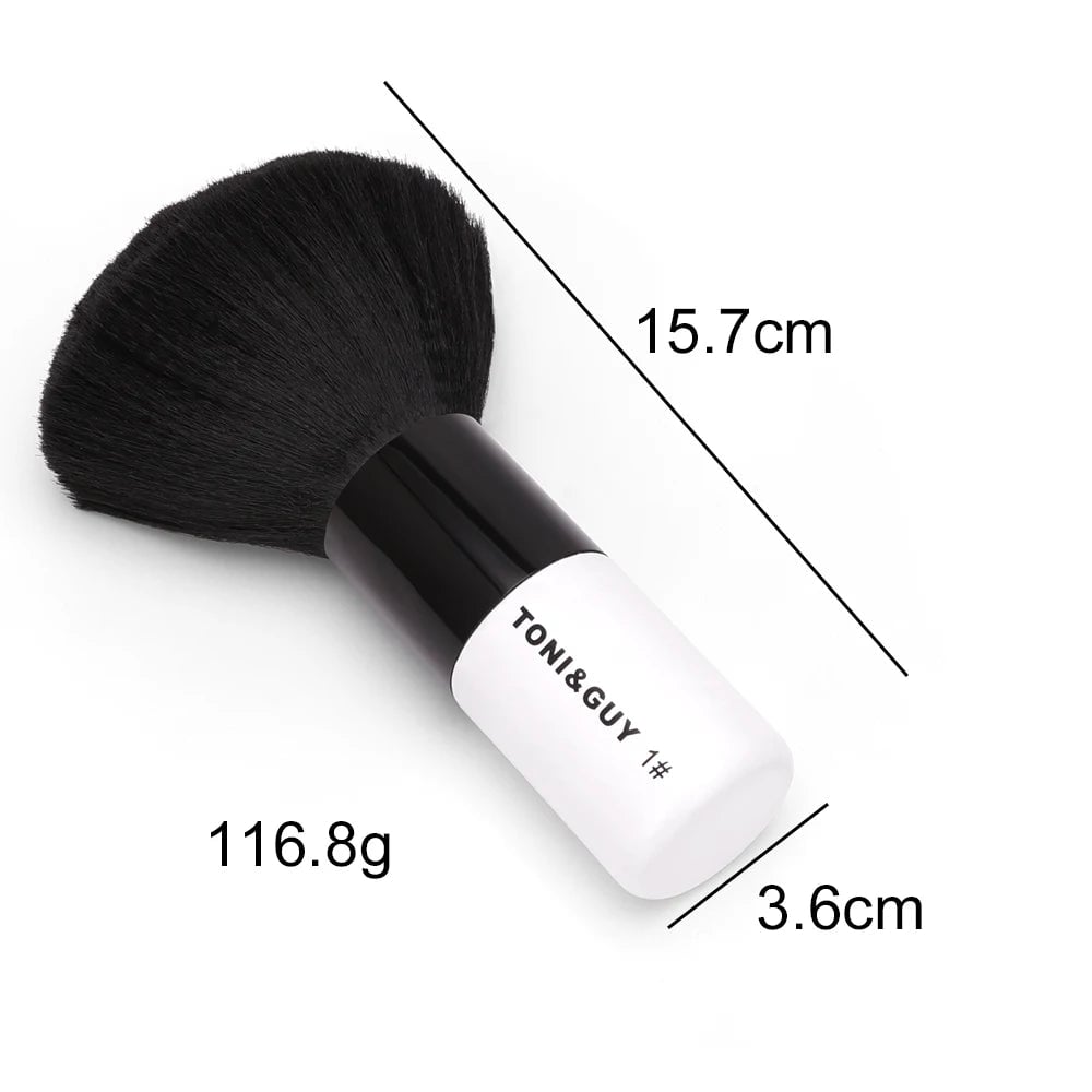 Professional Soft Neck Duster Brush - Black Hair Cleaning Tool