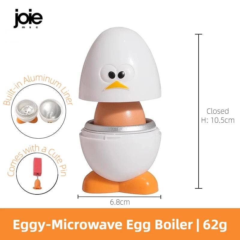 Joie Microwave Egg Boiler - Poacher Steamer for Chicken & Quail Eggs