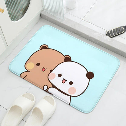 Bubu Dudu Non-Slip Cartoon Welcome Mat - Cute Entrance Doormat