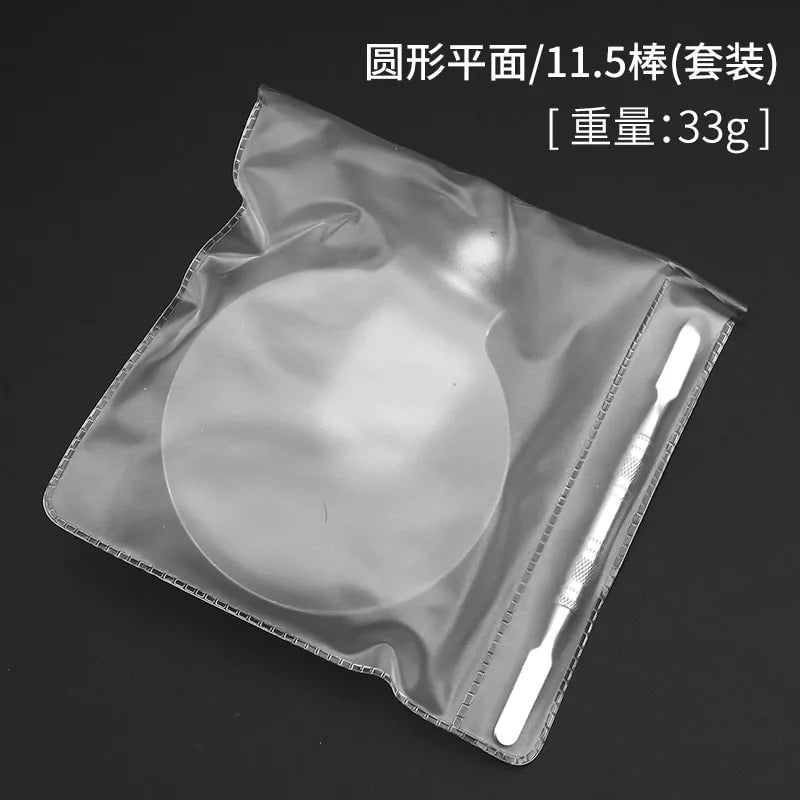 Clear Acrylic Handheld Mixing Palette - Makeup & Nail Art Tool