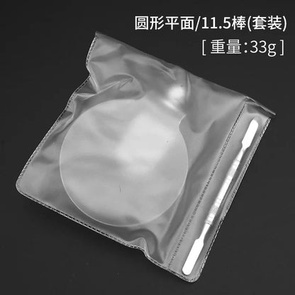 Clear Acrylic Handheld Mixing Palette - Makeup & Nail Art Tool