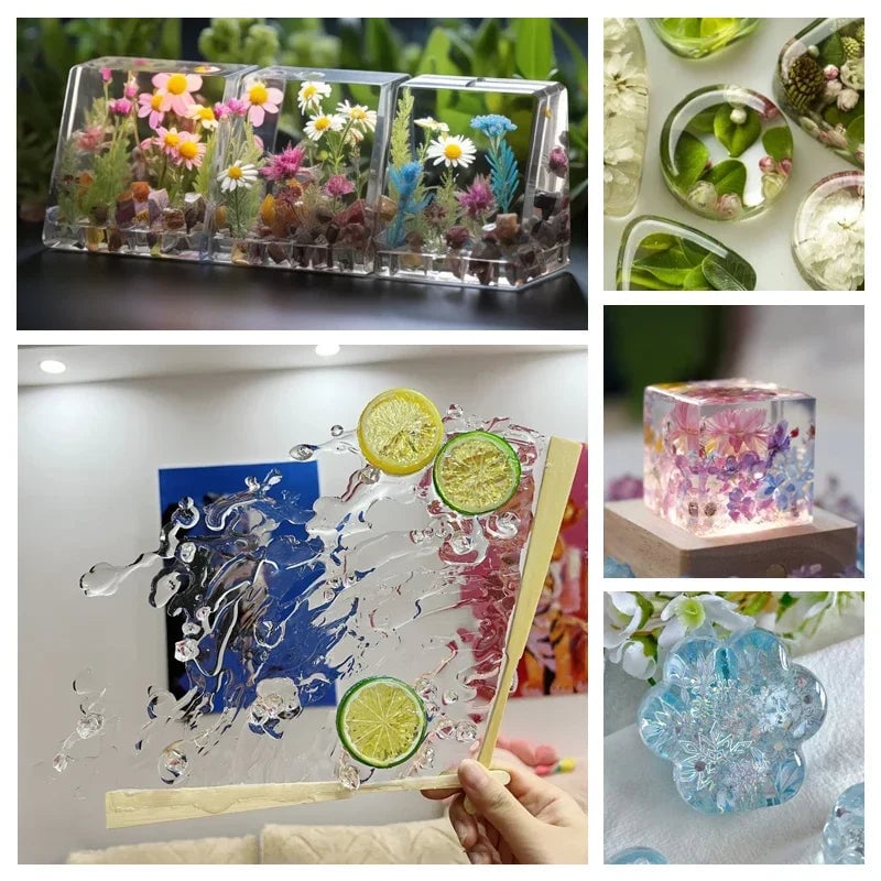 UV Resin Glue High Transparency Fast Drying DIY Jewelry Epoxy