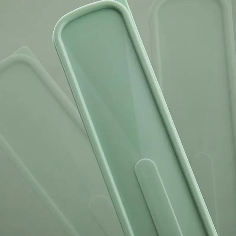 Portable Flip Cover Cutlery Storage Box - Drop Resistant Tableware