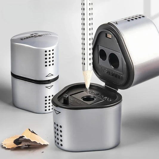 Faber-Castell Grip Trio 3-in-1 Manual Pencil Sharpener
