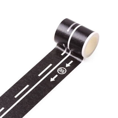 48mm x 5m Highway Road Tape Sticker - Creative Traffic Play Tape