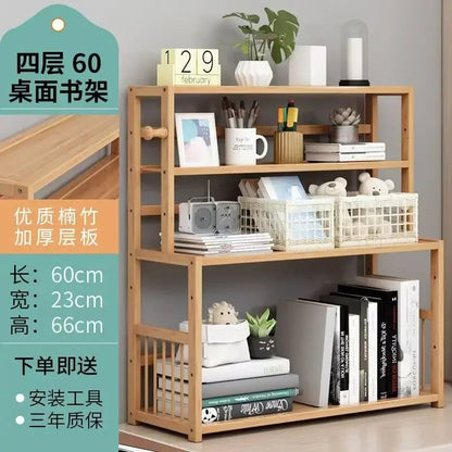 Wooden 3 Tier Bookshelf Storage Shelves Magazine Organizer Rack