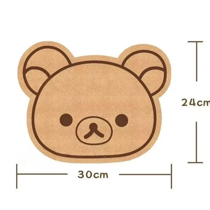 Bear Felt Message Board Wall Decor - Korean Style Sticky Note Board