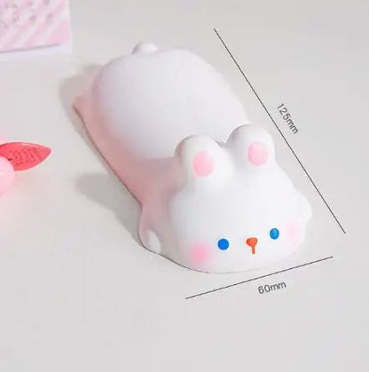 Ergonomic Kawaii Wrist Rest Mouse Pad - Slow Rising Squishy Support