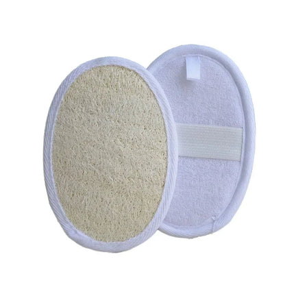 Natural Loofah Body Scrub Brush - Exfoliating Shower Sponge