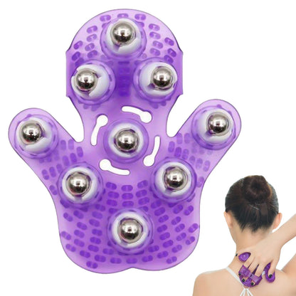 360° Handheld Massage Ball - Palm Roller Tool for Full Body Care