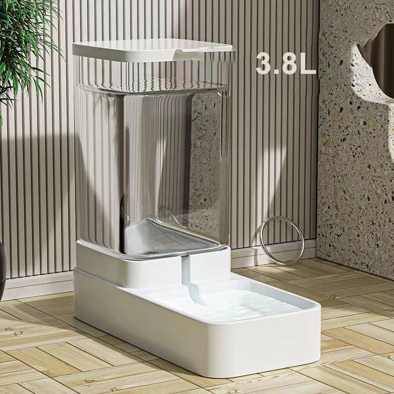 Large Capacity Automatic Pet Feeder Water Dispenser Dogs Cats