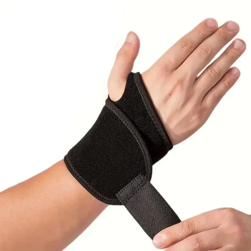 Adjustable Wrist Brace Support Wrap - Carpal Tunnel Relief Men Women