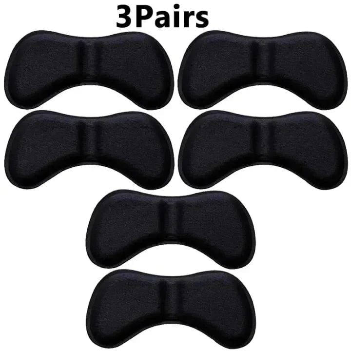 6 Pairs Heel Cushion Insoles - Pain Relief Anti-Wear Foot Pads
