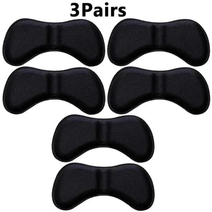6 Pairs Heel Cushion Insoles - Pain Relief Anti-Wear Foot Pads