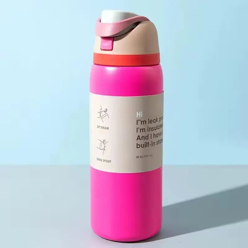 Stainless Steel Vacuum Insulated Sports Water Bottle 500ml Thermal