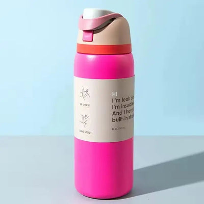 Stainless Steel Vacuum Insulated Sports Water Bottle 500ml Thermal