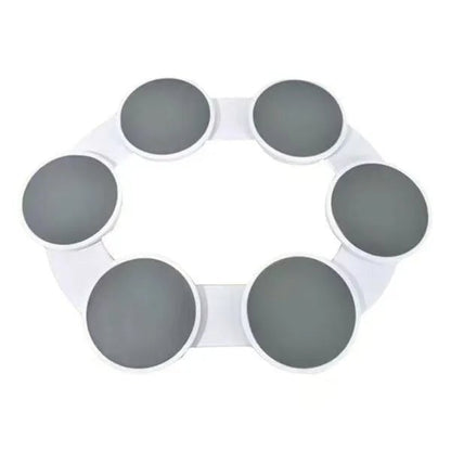 Manual Expandable Rotating Turntable Plate for Dining Table Kitchen