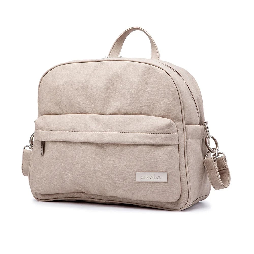 Waterproof Multi-Function Diaper Backpack - Stylish Baby Care Bag
