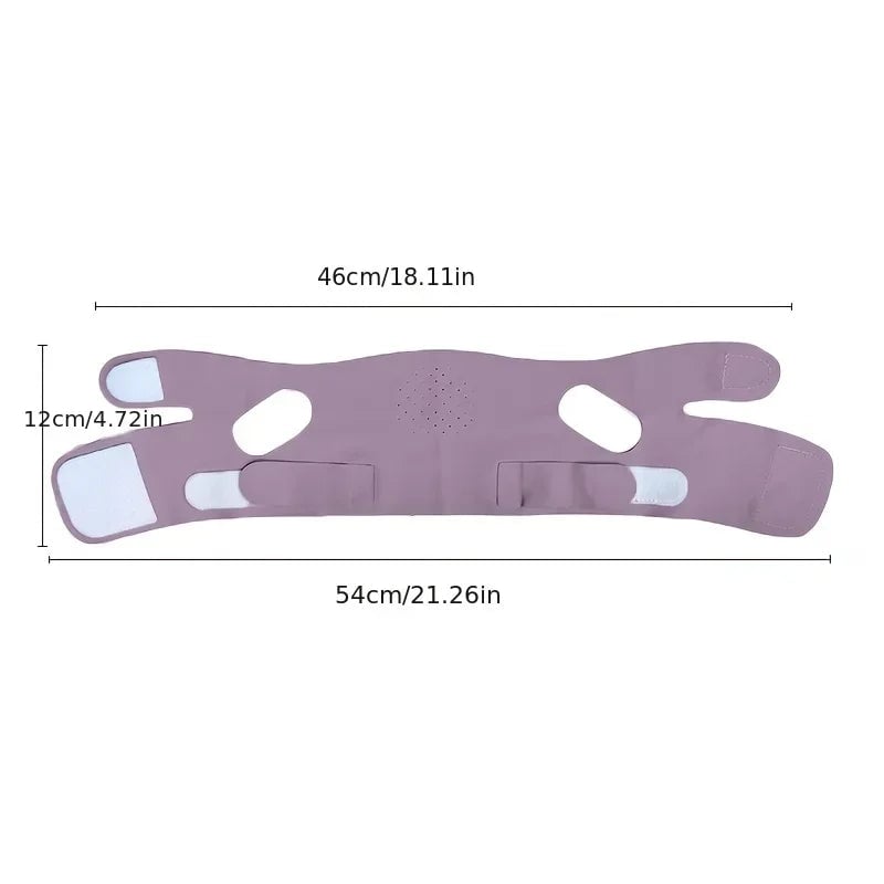 Graphene Fiber Face Lift Band - Double Chin Reducer Jawline Definer