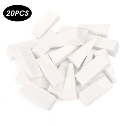 Triangle Makeup Sponges 100pcs Set - Wet/Dry Foundation Concealer