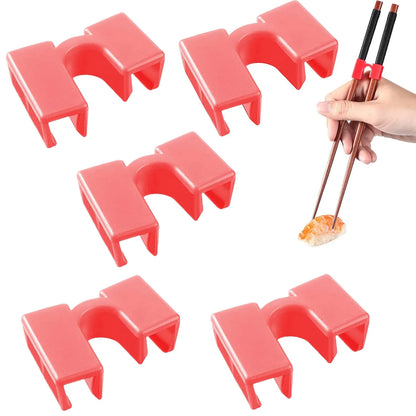 Reusable Training Chopsticks with Hinges Connector Adult Kids