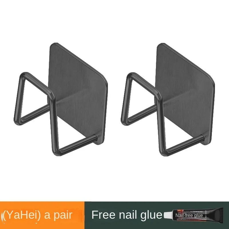 Wall Mounted Stainless Steel Kitchen Storage Rack - Pot Cover & Board
