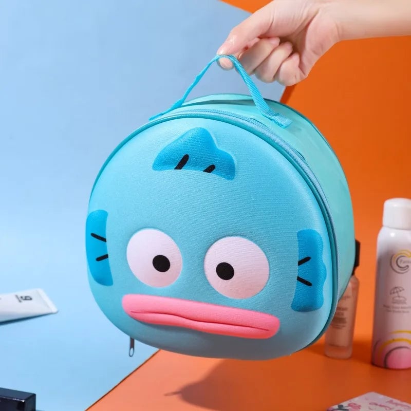 Waterproof Hangyodon Cosmetic Storage Bag Travel Makeup Organizer