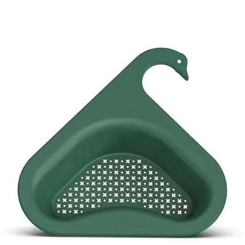 Swan-Shaped Kitchen Sink Drain Strainer Basket Food Catcher Filter