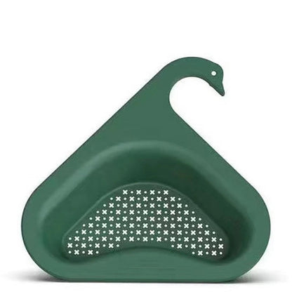 Swan-Shaped Kitchen Sink Drain Strainer Basket Food Catcher Filter