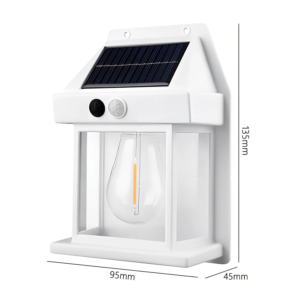Waterproof Solar LED Wall Light with Motion Sensor Outdoor Garden