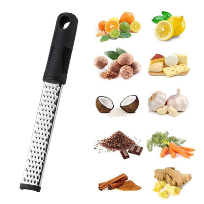 Stainless Steel Manual Grater Peeler - Sharp Blade Kitchen Tool