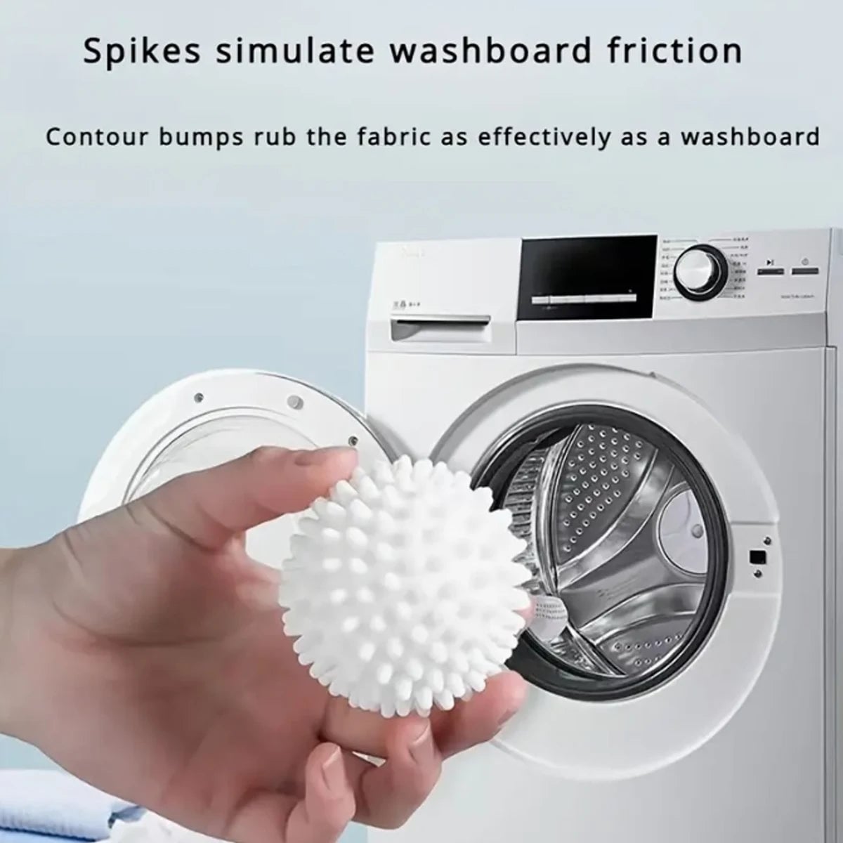 Laundry Ball Hair Removal Tool 1/4pc Set - Anti-Tangle Washing Machine