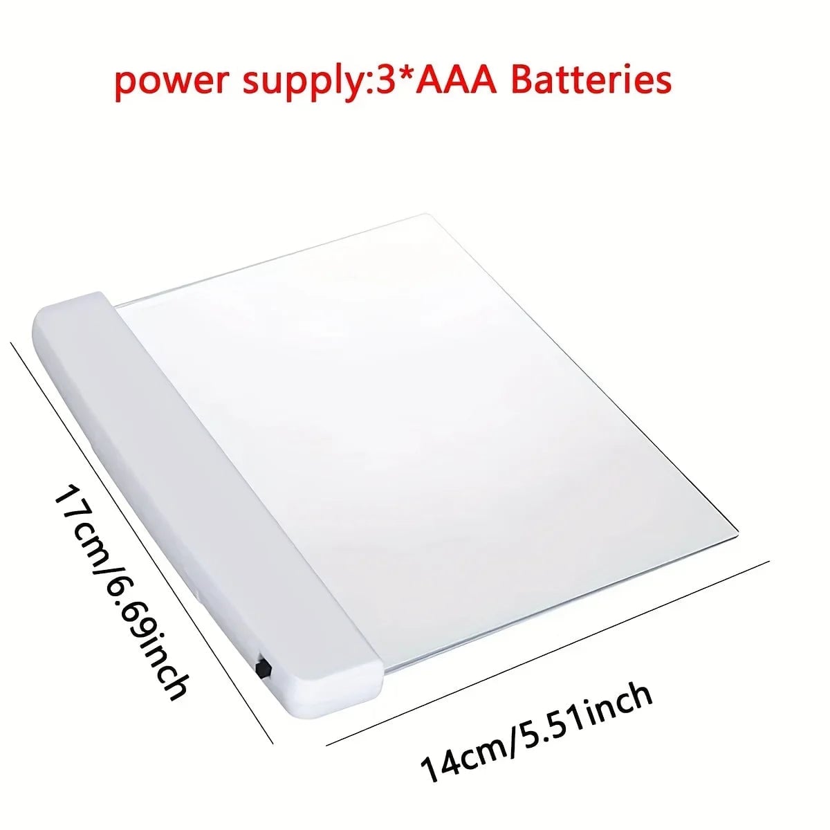 LED Flat Panel Night Vision Reading Light Eye Protection Student Desk