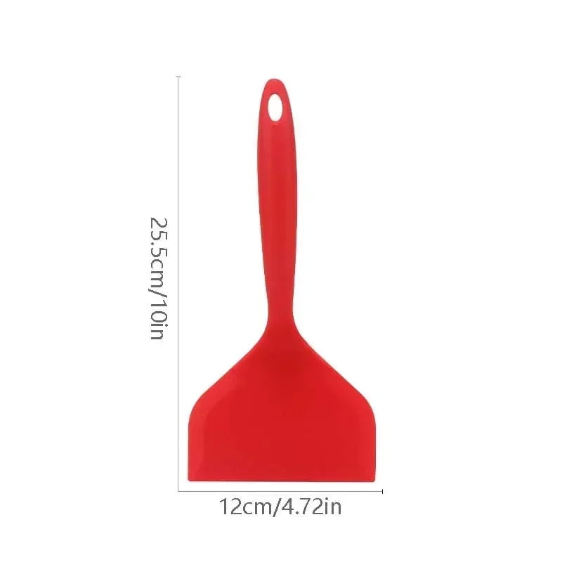 Wide Mouth Silicone Spatula Non-Stick Scraper for Cooking & Baking