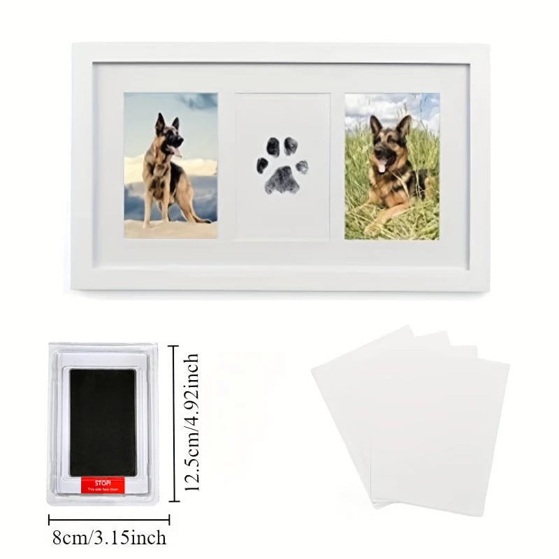 Inkless Pet Paw Print Commemorative Kit - Dog Cat Memorial Keepsake