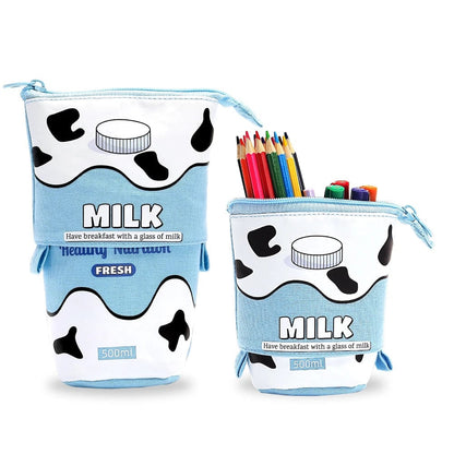 Telescopic Standing Pencil Case - Kawaii Spacious Portable Holder