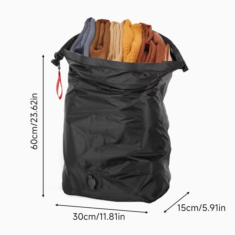 Large Waterproof Vacuum Compression Storage Bag for Travel Luggage