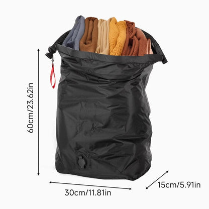 Large Waterproof Vacuum Compression Storage Bag for Travel Luggage